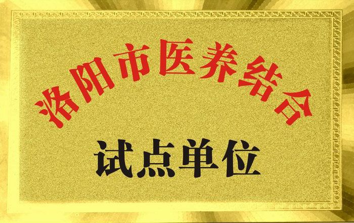 洛阳市医养结合试点单位